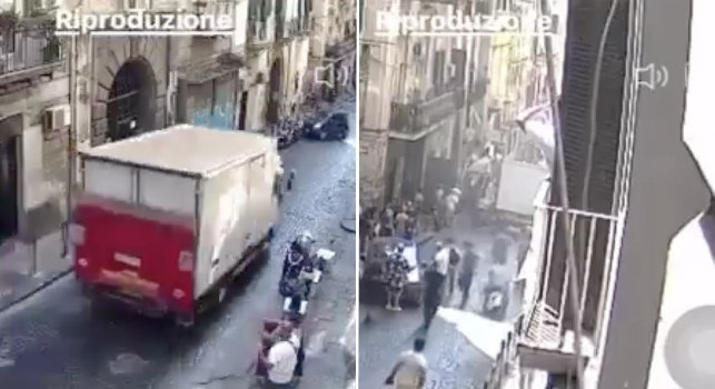 Incidente camion ai Quartieri Spagnoli: aggiornamenti dall'ospedale, quanti feriti si contano | VIDEO