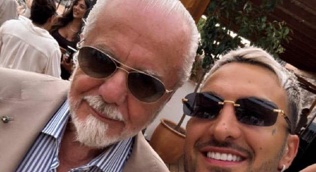 Matrimonio Politano, presente anche patron De Laurentiis alle nozze | FOTO