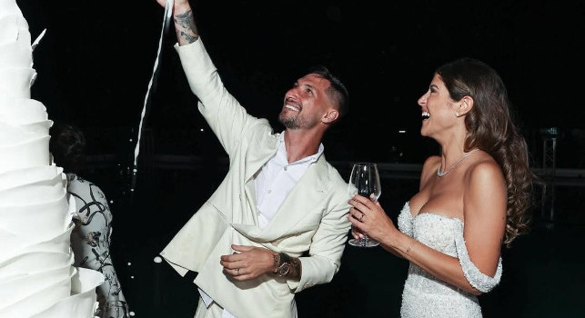 Giorni magici, non ho parole.... Politano rompe il silenzio dopo il matrimonio | FOTO