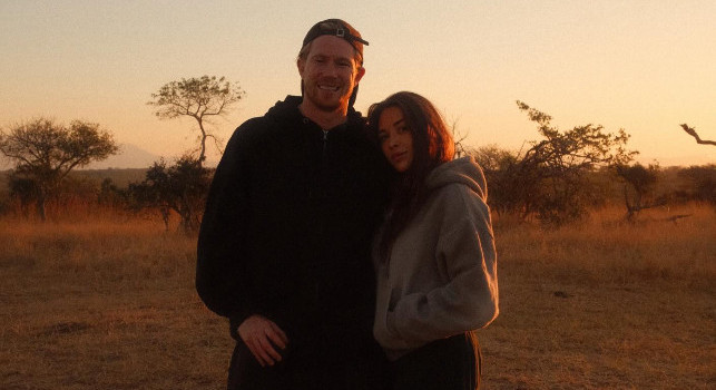 De Bruyne e sua moglie