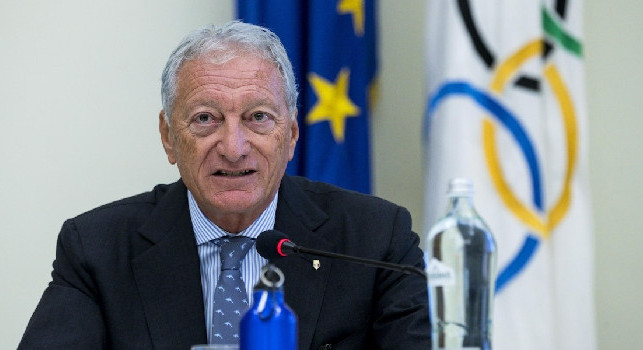 Luciano Buonfiglio nuovo Presidente del CONI: il messaggio di congratulazioni di De Laurentiis