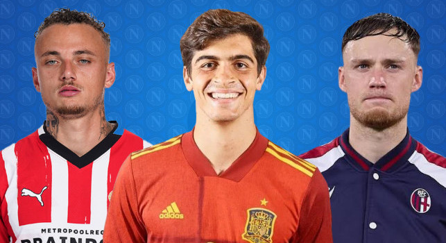 Noa Lang, Juanlu Sanchez e Sam Beukema