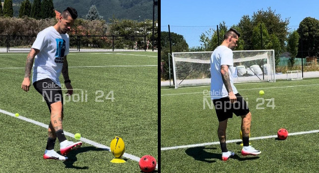 Hamsik show: guardate cosa fa con un pallina da tennis! | VIDEO