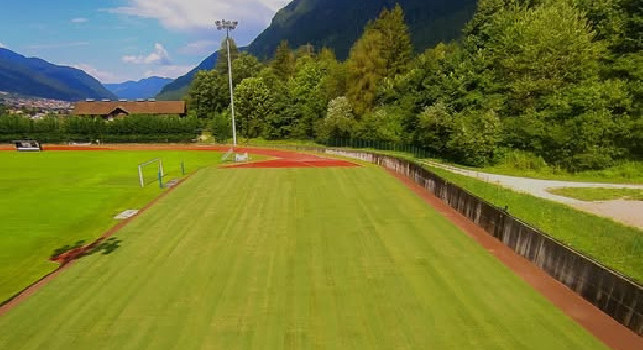Novità a Dimaro in vista del prossimo ritiro del Napoli, ecco il secondo campo | FOTO