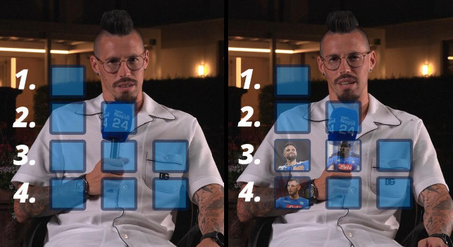 Compagni di squadra al Napoli, la classifica a 'piramide' di Marek Hamsik | VIDEO CN24