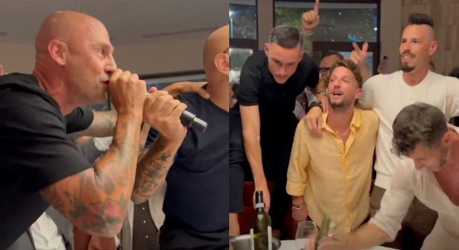 Paolo Cannavaro arriva alla festa di Hamsik e guardate che succede | VIDEO