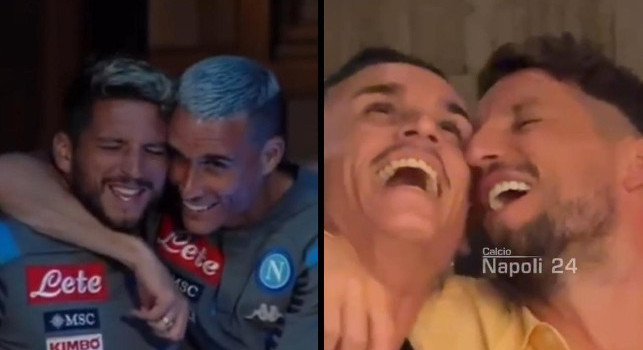 Mertens e Callejon da brividi: cantano O' surdato 'nnammurato | VIDEO CN24