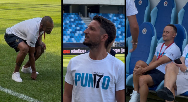 Partita addio Hamsik