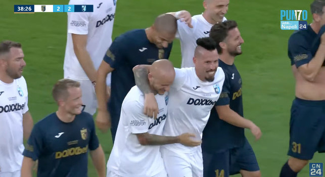 Partita addio Hamsik