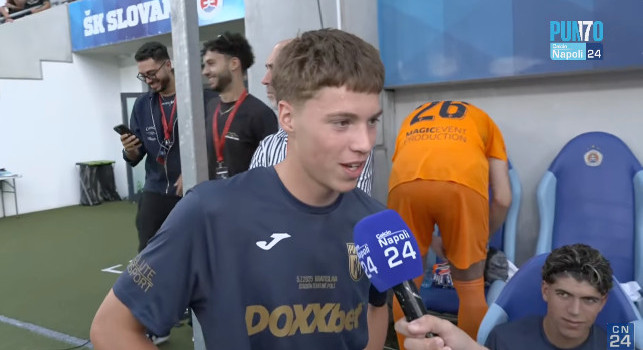 Christian Hamsik a CN24: Difficile giocare contro papà, è fortissimo! Speriamo che nel secondo tempo...