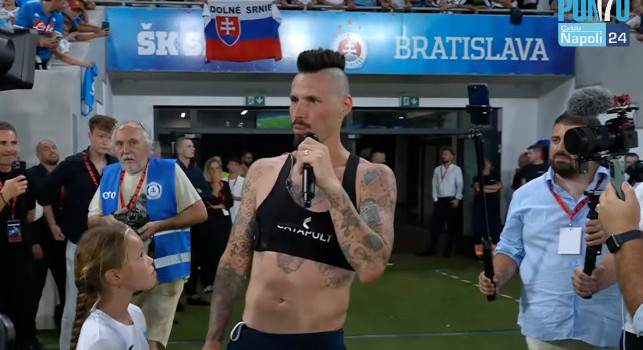 Partita addio Hamsik