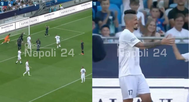 Partita d'addio Hamsik, ecco il primo goal dell'ex capitano del Napoli | VIDEO CN24