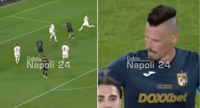 Partita d'addio Hamsik, ecco l'ultimo goal in carriera dell'ex Napoli | VIDEO CN24