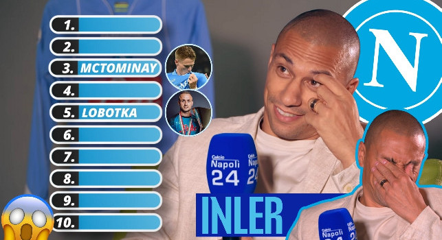 Blind Ranking con Gokhan Inler: la Top 10 dei migliori centrocampisti del Napoli di ADL! | VIDEO CN24