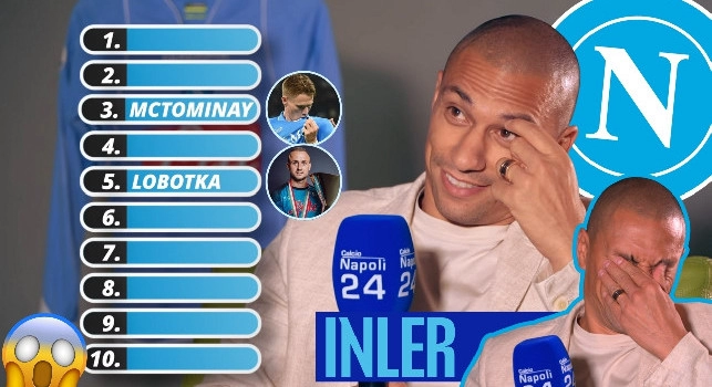 Blind Ranking con Gokhan Inler: la Top 10 dei migliori centrocampisti del Napoli di ADL! | VIDEO CN24
