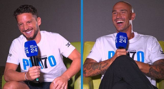 Intervista doppia con Mertens e Paolo Cannavaro, che risate: chi Ã¨ piÃ¹ napoletano? | VIDEO CN24