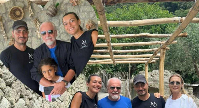 De Laurentiis a Ischia, ecco dove è stato a pranzo con sua moglie | FOTO