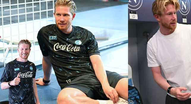 De Bruyne scopre che si allenerà col numero 10, la sua reazione è imperdibile! | VIDEO