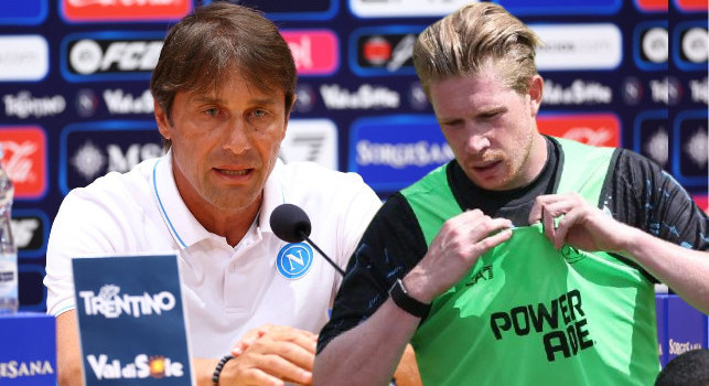 Dove colloco De Bruyne nel mio modulo? Non siamo provinciali. La risposta di Conte | VIDEO