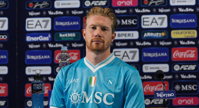 Kevin De Bruyne, la conferenza stampa di presentazione: oggi dalle 15 live su CalcioNapoli24