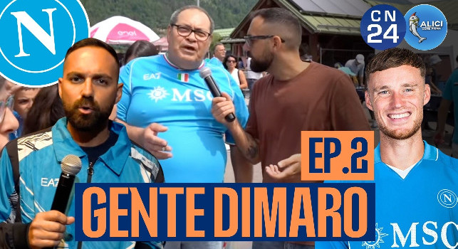GENTE DIMARO, ep. 2! Alici Come Prima fra i tifosi del Napoli: le assurde pronunce di Beukema e Lucca-ku | VIDEO