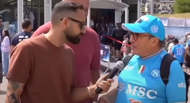 Noa Lang fa rima con... sentite cosa si è inventato questo tifoso del Napoli | VIDEO