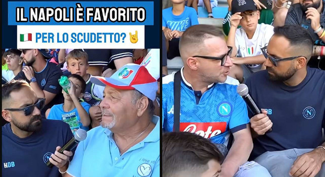 Tifosi Napoli a Dimaro