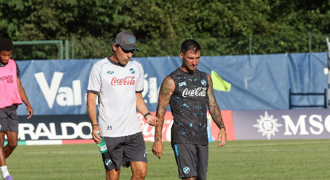 Politano show a Dimaro: gol ed esultanza scatenata sotto la pioggia | VIDEO CN24