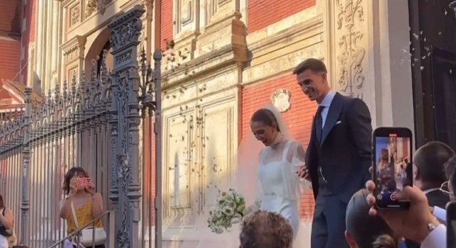 Fabian Ruiz si è sposato! Matrimonio a Siviglia per l'ex Napoli | VIDEO