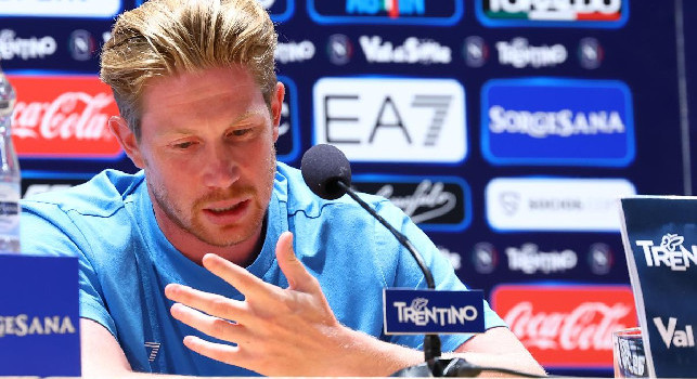 Ieri De Bruyne non ha dedicato neppure una parola ad una persona