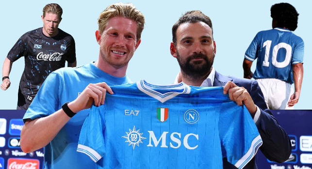 De Bruyne e la 10 di Maradona in allenamento: Vi svelo la mia reazione quando l'ho vista! | VIDEO