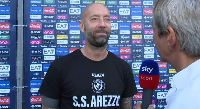 Cristian Bucchi, allenatore Arezzo