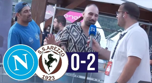 Napoli Arezzo reaction