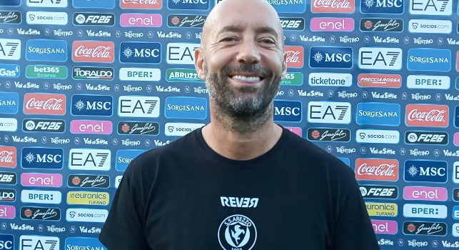 Arezzo, Bucchi: Napoli, che ricordi! Ne ho due meravigliosi, vi racconto. Sulla vittoria di oggi in amichevole... | VIDEO