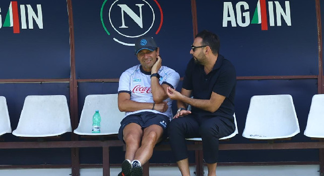 Lungo colloquio Manna-Conte in panchina, mosse di mercato in vista? | FOTOGALLERY CN24