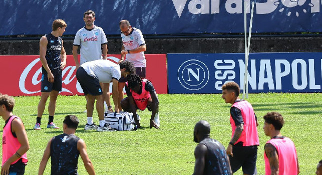 Spavento Anguissa-Raspadori: ecco cos'è successo ai due calciatori del Napoli | FOTOGALLERY CN24
