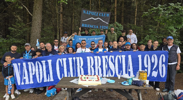 Il Napoli Club Brescia 1926 festeggia undici anni di storia: è festa a Dimaro! | FOTO