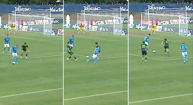 Napoli-Catanzaro, giocata da urlo di De Bruyne: mette Lucca davanti alla porta così | VIDEO