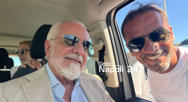 De Laurentiis si gode un po' di relax a Ischia! ADL ad un tifoso: Costruirò un grande Napoli, ancor più forte | FOTO