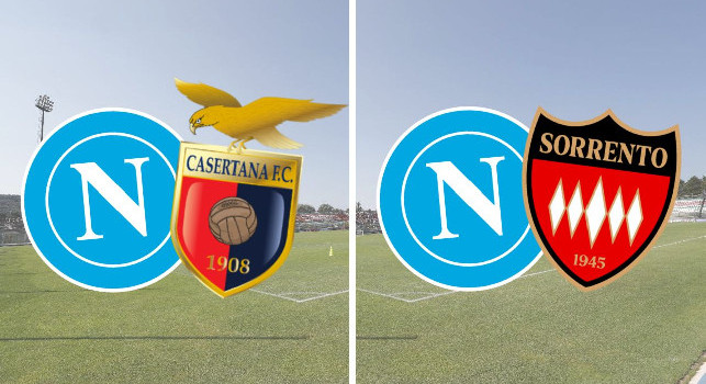 Napoli-Casertana e Napoli-Sorrento