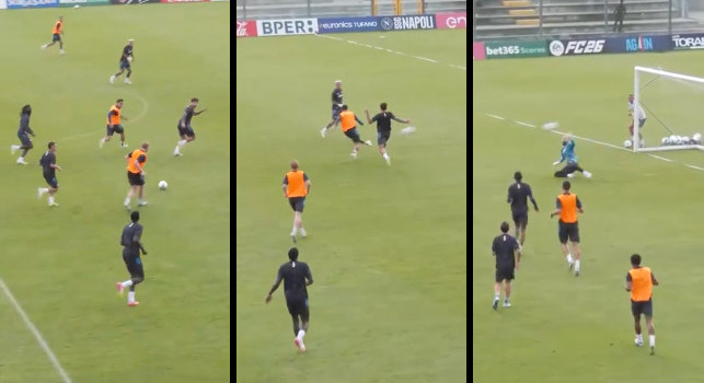 Kevin x Jack: il gol di Raspadori in partitella su assist di De Bruyne | VIDEO CN24