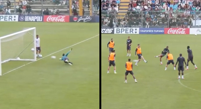 Il primo gol del ritiro è di... Spinazzola! Meret protesta, spunta il motivo | VIDEO CN24