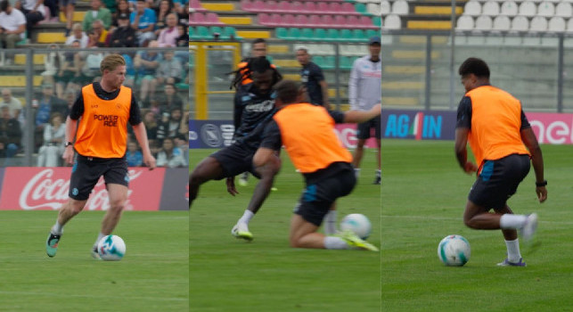 Di là! Forte!. Sentite cosa succede durante l'allenamento del Napoli! | VIDEO