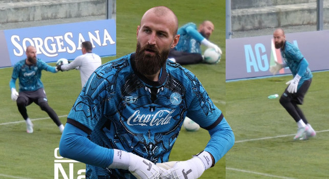 Milinkovic Savic CAM, le prime parate del nuovo portiere del Napoli | VIDEO