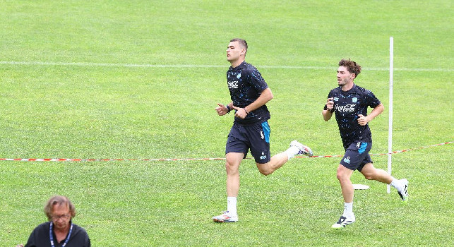Napoli a Castel di Sangro: buone notizie per Politano, McTominay e Gilmour