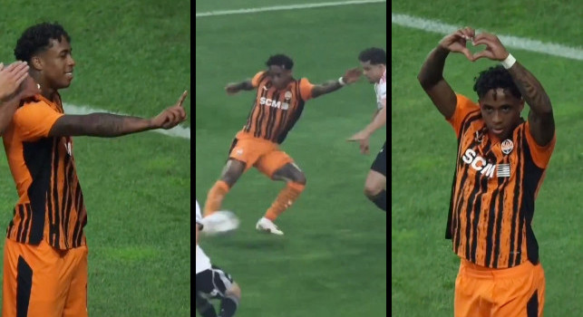 Accostato al Napoli, gol pazzesco di Kevin in Shakhtar Donetsk-Besiktas di Europa League | VIDEO