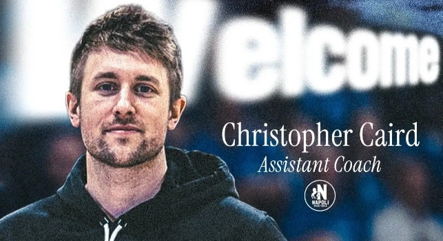 UFFICIALE - Napoli Basket, Christopher Caird nuovo assistant coach! L'anglo-islandese è reduce da un anno in Giappone