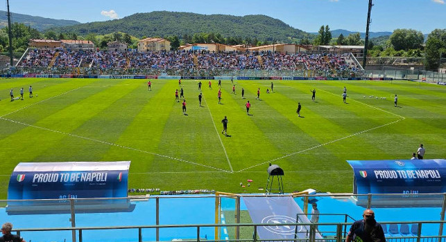 Sorpresa emozionante a bordo campo oggi pomeriggio a Castel di Sangro | FOTO