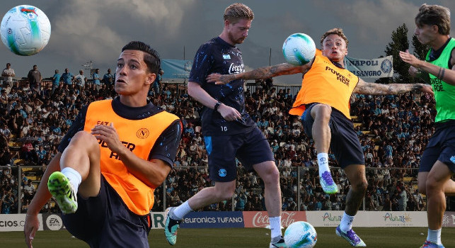 Highlights Napoli, De Bruyne show in allenamento! I gol della partitella | VIDEO