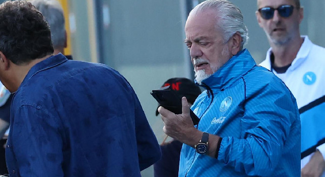 De Laurentiis protagonista, ha fatto una cosa mai accaduta finora a Castel di Sangro